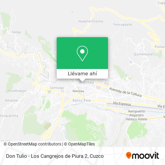 Mapa de Don Tulio - Los Cangrejos de Piura 2