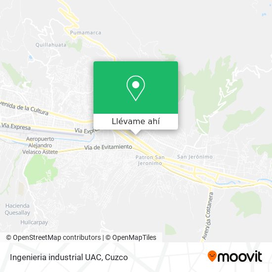 Mapa de Ingenieria industrial UAC