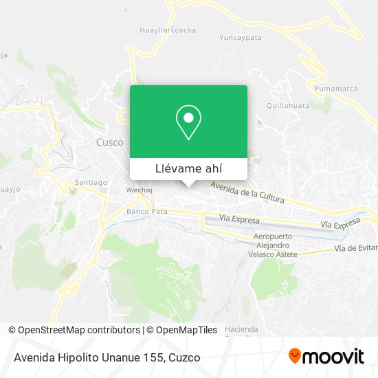 Mapa de Avenida Hipolito Unanue 155