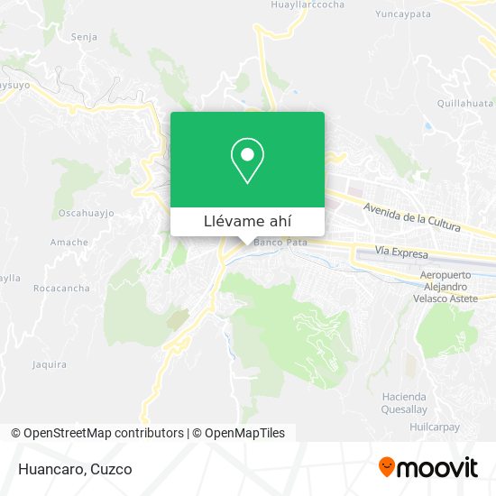 Mapa de Huancaro