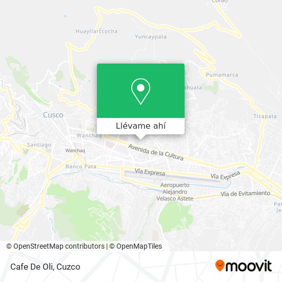 Mapa de Cafe De Oli