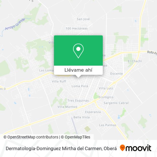 Mapa de Dermatología-Dominguez Mirtha del Carmen