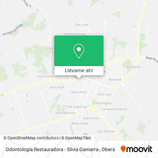 Mapa de Odontología Restauradora - Silvia Gamarra-