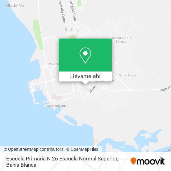 Mapa de Escuela Primaria N 26 Escuela Normal Superior