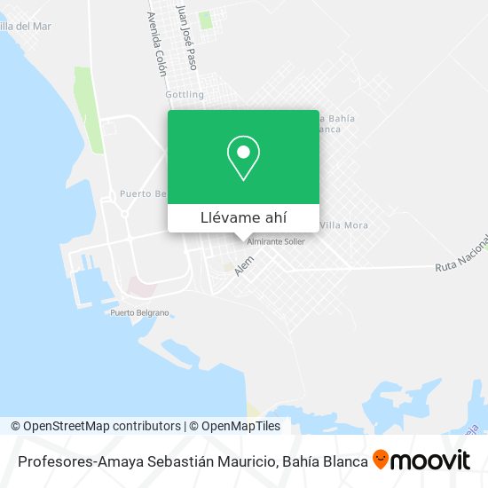 Mapa de Profesores-Amaya Sebastián Mauricio