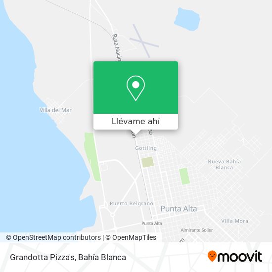 Mapa de Grandotta Pizza's