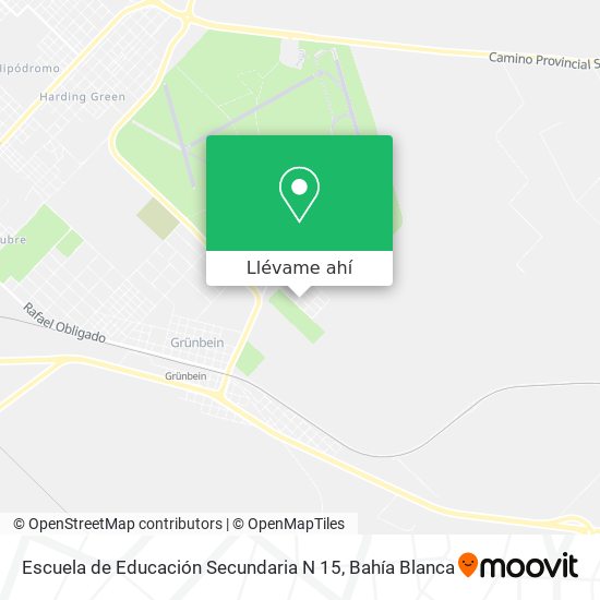 Mapa de Escuela de Educación Secundaria N 15