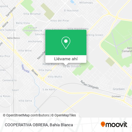 Mapa de COOPERATIVA OBRERA