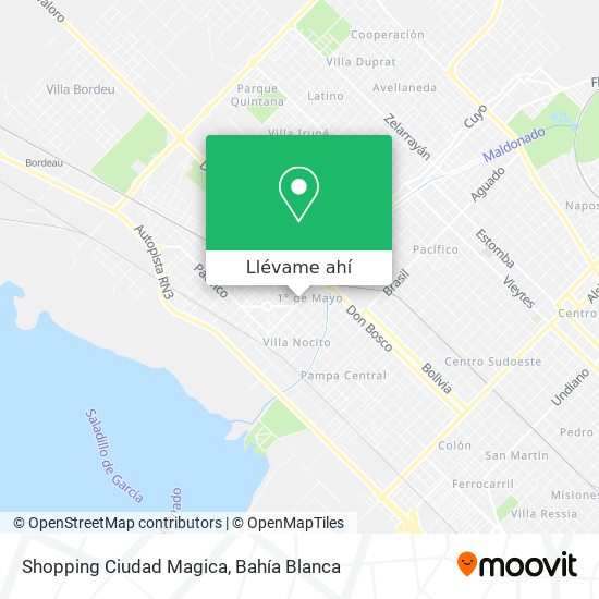 Mapa de Shopping Ciudad Magica