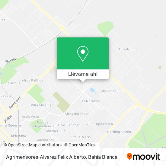 Mapa de Agrimensores-Alvarez Felix Alberto