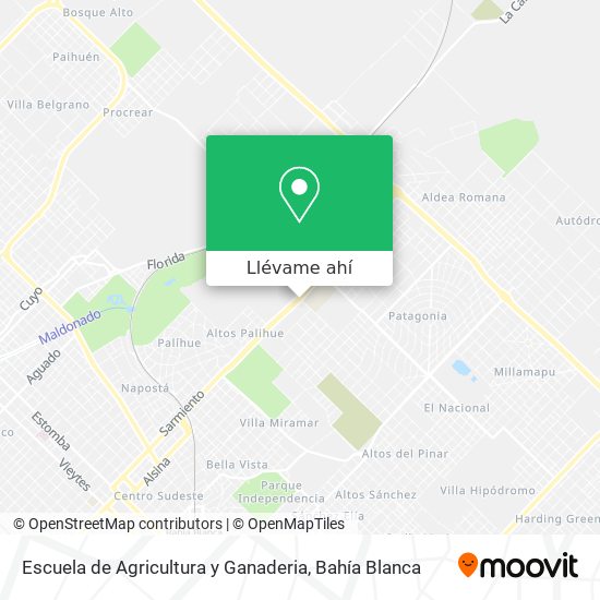 ¿cómo Llegar A Escuela De Agricultura Y Ganaderia En Bahía Blanca En