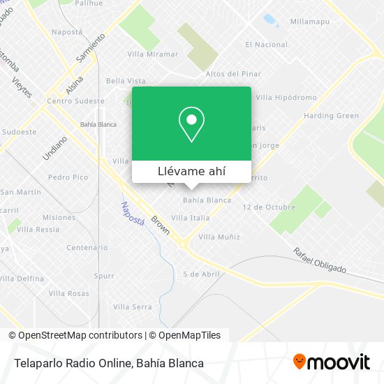 Mapa de Telaparlo Radio Online