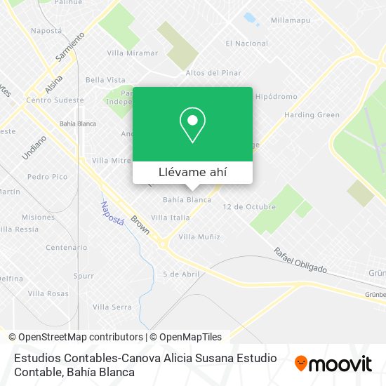 Mapa de Estudios Contables-Canova Alicia Susana Estudio Contable