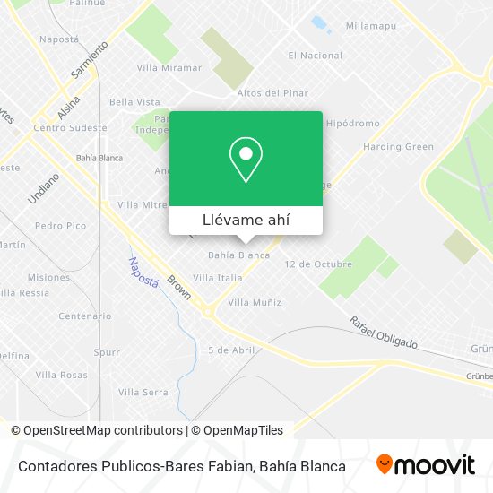 Mapa de Contadores Publicos-Bares Fabian