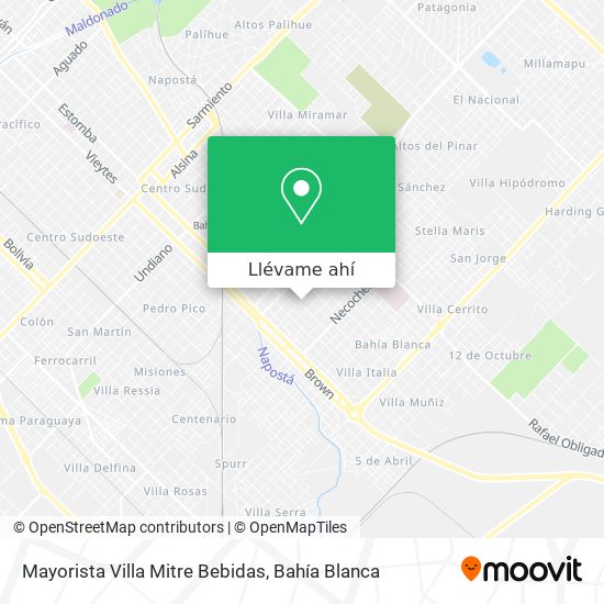 Cómo llegar Villa Mitre Bebidas Bahía Blanca en Autobús?