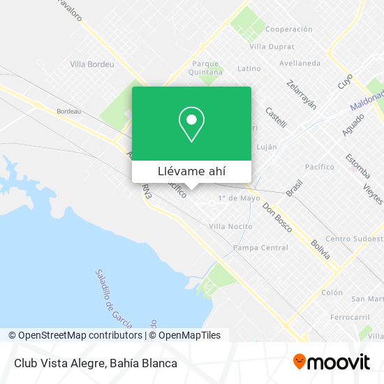 Mapa de Club Vista Alegre