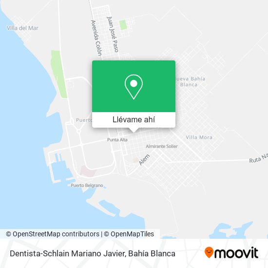 Mapa de Dentista-Schlain Mariano Javier