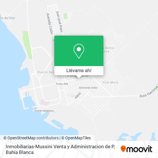 Mapa de Inmobiliarias-Mussini Venta y Administracion de P