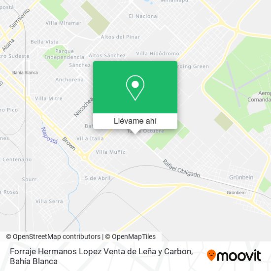 Mapa de Forraje Hermanos Lopez Venta de Leña y Carbon