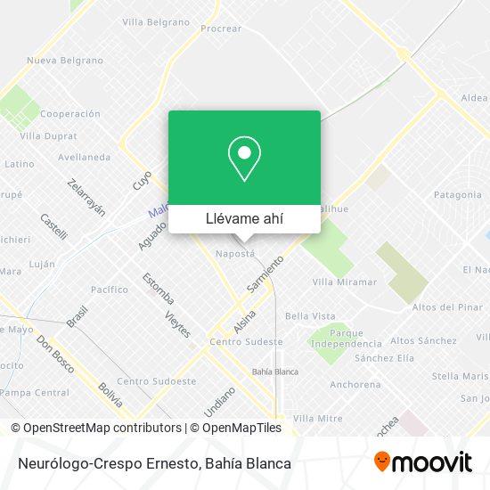 Mapa de Neurólogo-Crespo Ernesto