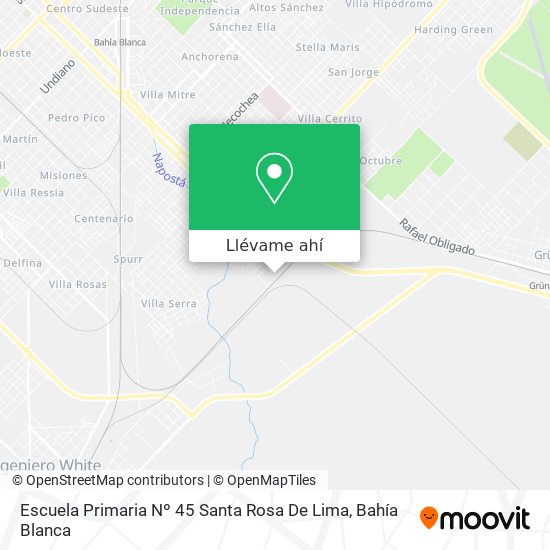 Mapa de Escuela Primaria Nº 45 Santa Rosa De Lima