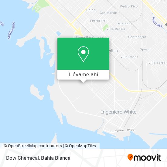 Mapa de Dow Chemical