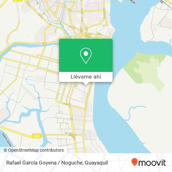 Mapa de Rafael García Goyena / Noguche