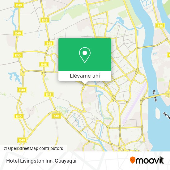 Mapa de Hotel Livingston Inn