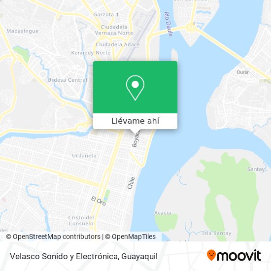 Mapa de Velasco Sonido y Electrónica