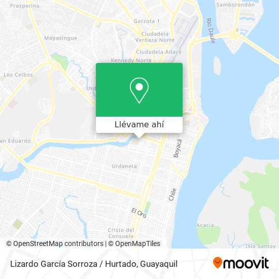 Mapa de Lizardo García Sorroza / Hurtado