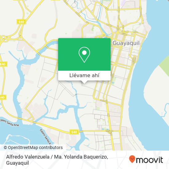Mapa de Alfredo Valenzuela / Ma. Yolanda Baquerizo