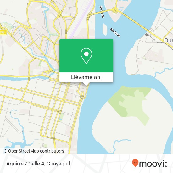 Mapa de Aguirre / Calle 4