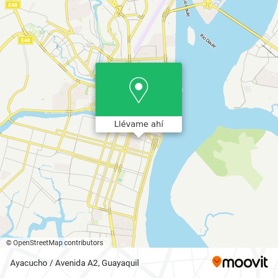 Mapa de Ayacucho / Avenida A2