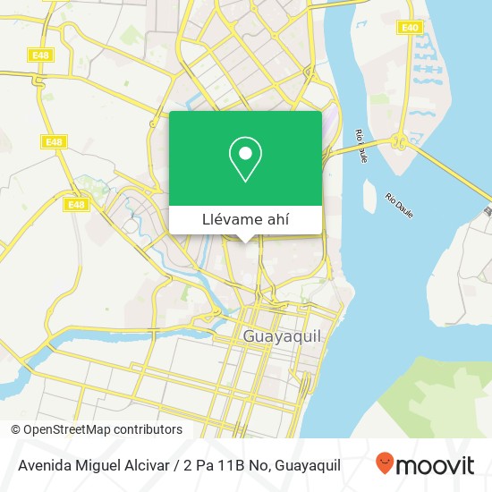 Mapa de Avenida Miguel Alcivar / 2 Pa 11B No