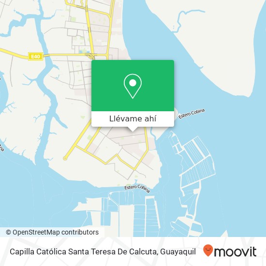 Mapa de Capilla Católica Santa Teresa De Calcuta