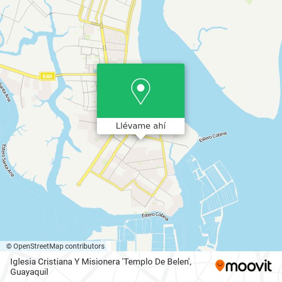 Mapa de Iglesia Cristiana Y Misionera 'Templo De Belen'