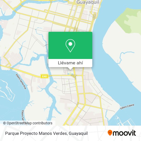 Mapa de Parque Proyecto Manos Verdes