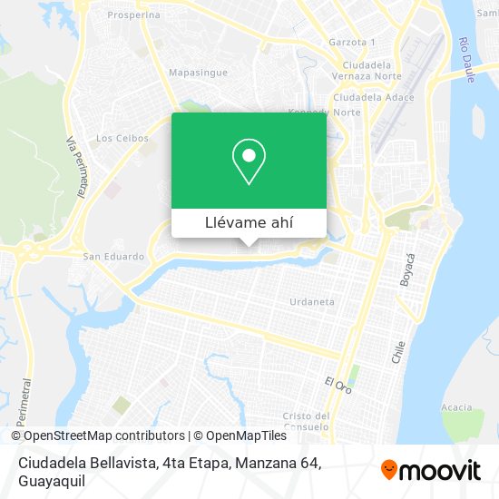 Mapa de Ciudadela Bellavista, 4ta Etapa, Manzana 64