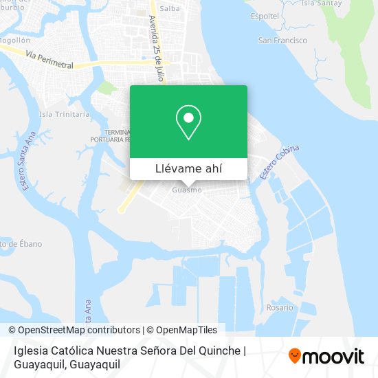 Mapa de Iglesia Católica Nuestra Señora Del Quinche | Guayaquil