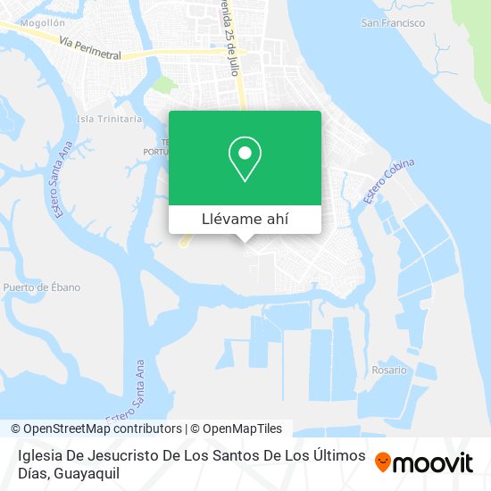 Mapa de Iglesia De Jesucristo De Los Santos De Los Últimos Días