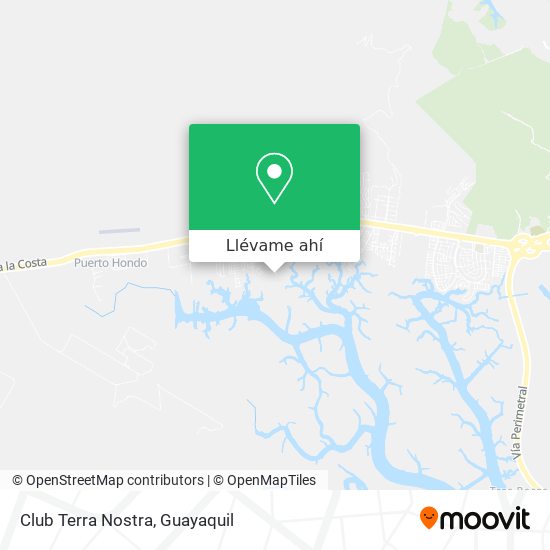 Mapa de Club Terra Nostra