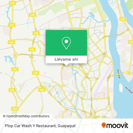Mapa de Plop Car Wash Y Restaurant