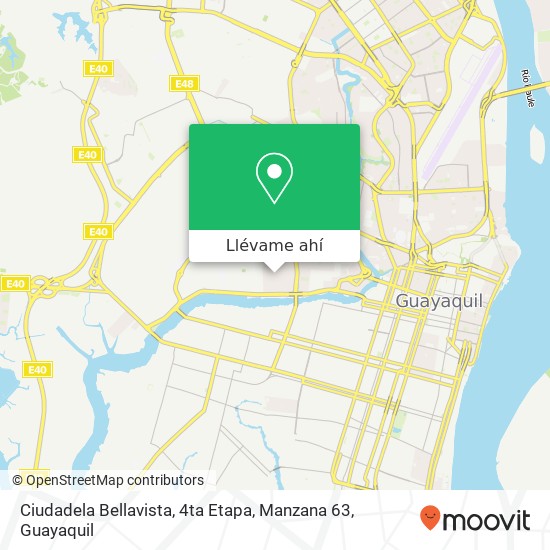 Mapa de Ciudadela Bellavista, 4ta Etapa, Manzana 63