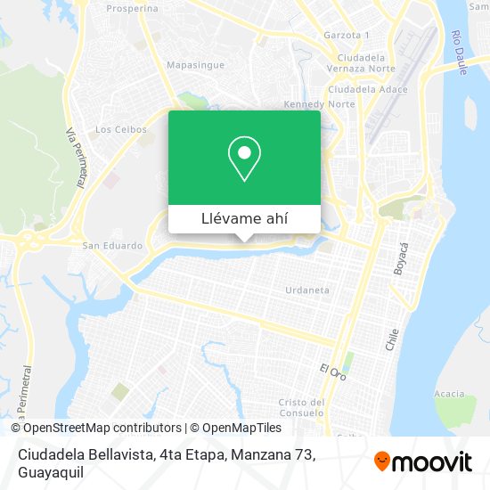 Mapa de Ciudadela Bellavista, 4ta Etapa, Manzana 73