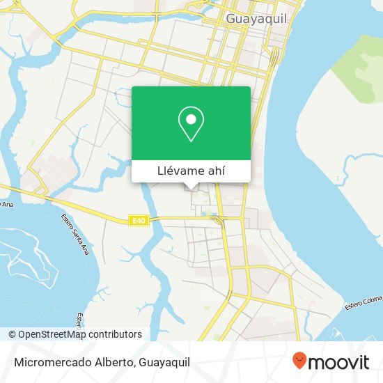 Mapa de Micromercado Alberto