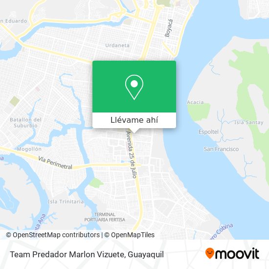 Mapa de Team Predador Marlon Vizuete