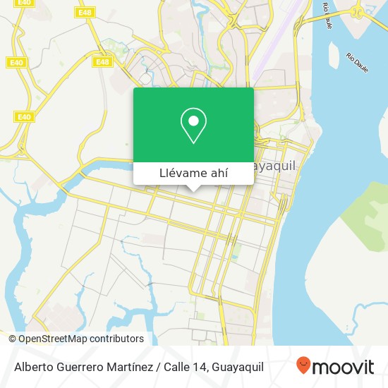 Mapa de Alberto Guerrero Martínez / Calle 14