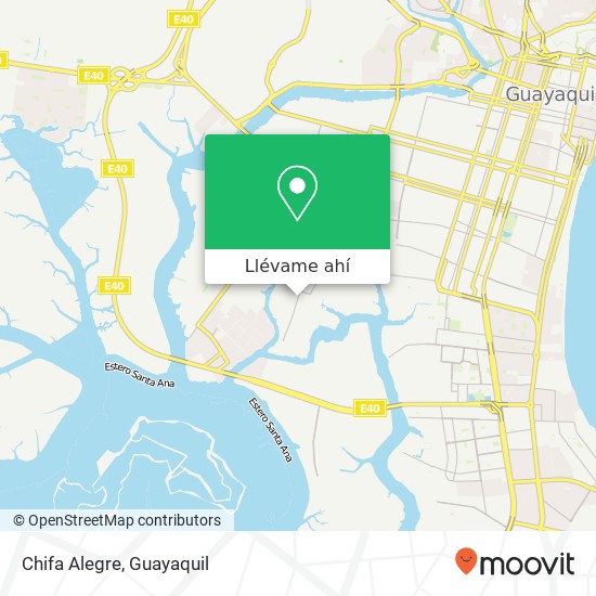 Mapa de Chifa Alegre