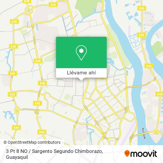 Mapa de 3 Pt 8 NO / Sargento Segundo Chimborazo