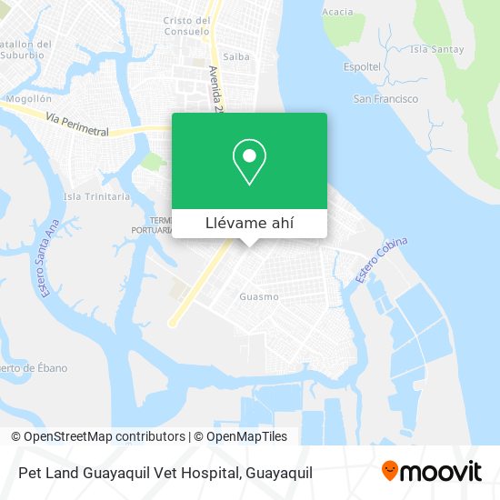 Mapa de Pet Land Guayaquil Vet Hospital